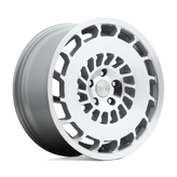 Rotiform - R135 CCV - Silver - Gloss Silver Machined - 19" x 8.5", 45 Offset, 5x112 (Bolt Pattern), 66.6mm HUB