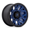 Fuel - D827 TRACTION - DARK BLUE WITH BLACK RING - 17" x 9", 1 Offset, 6x139.7 (Bolt Pattern), 106.1mm HUB