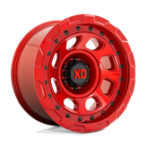 XD Series - XD861 STORM - CANDY RED - 17" x 9", 0 Offset, 6x139.7 (Bolt Pattern), 106.1mm HUB