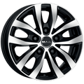 Mak Wheels - LOAD5 - Black - ICE BLACK - 16" x 6.5", 55 Offset, 5x130 (Bolt Pattern), 78.1mm HUB