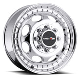 Vision Wheel HD - 181 HEAVY HAULER - Chrome - Chrome - 19.5" x 6.75", 102 Offset, 8x165.1 (Bolt Pattern), 116.7mm HUB