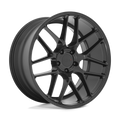 TSW Wheels - TAMBURELLO - Black - Matte Black - 19" x 8.5", 25 Offset, 5x112 (Bolt Pattern), 66.6mm HUB