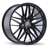 Braelin - BR13 - Black - Gloss Black - 22" x 10", 20 Offset, 5x114.3 (Bolt Pattern), 56.6mm HUB