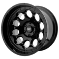 Moto Metal - MO990 ROTARY - Black - Gloss Black - 17" x 9", -12 Offset, 5x127 (Bolt Pattern), 78.1mm HUB