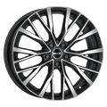 Mak Wheels - KENT - Black - BLACK MIRROR - 21" x 9.5", 44 Offset, 5x120 (Bolt Pattern), 72.6mm HUB