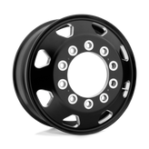 ATX - AO401 OCTANE - Black - SATIN BLACK MILLED - 22.5" x 8.25", 144 Offset, 10x285.75 (Bolt Pattern), 220.1mm HUB