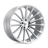 Ohm Wheels - PROTON - Silver - SILVER WITH MIRROR FACE - 22" x 10.5", 40 Offset, 5x120 (Bolt Pattern), 64.2mm HUB
