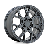 Ruff - DRIFT - Gunmetal - Gloss Gunmetal - 18" x 8", 38 Offset, 5x112, 120 (Bolt Pattern), 76.1mm HUB