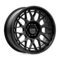 KMC Wheels - KM722 TECHNIC - Black - SATIN BLACK - 20" x 9", 18 Offset, 6x139.7 (Bolt Pattern), 106.1mm HUB