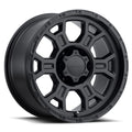 Vision Wheel Off-Road - 372 RAPTOR - Black - Matte Black - 17" x 9", -6 Offset, 6x135 (Bolt Pattern), 87.1mm HUB