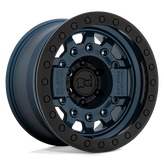 Black Rhino - AVENGER BEADLOCK - NAVY BLUE WITH BLACK HARDWARE - 17" x 8.5", -32 Offset, 5x127 (Bolt Pattern), 71.5mm HUB