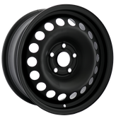 Envy Wheels - NX4 STEEL WHEEL - Black - FLAT BLACK - 15" x 6", 36 Offset, 5x105 (Bolt Pattern), 57.1mm HUB