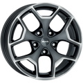 Mak Wheels - LIBERTY - Gunmetal - GUN MET-MIRROR FACE - 18" x 7.5", 39 Offset, 5x110 (Bolt Pattern), 65.1mm HUB