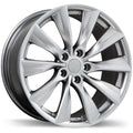 Replika - R241 - Silver - Gloss Silver - 18" x 8.5", 40 Offset, 5x114.3 (Bolt Pattern), 68.2mm HUB