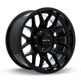 RTX Wheels - Claw - Black - GLOSS BLACK - 20" x 10", -18 Offset, 8x165.1 (Bolt Pattern), 125mm HUB