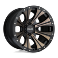 Helo - HE901 - Black - Satin Black Dark Tint - 20" x 9", 18 Offset, 5x150 (Bolt Pattern), 110.1mm HUB