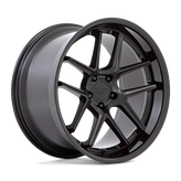 American Racing - AR942 - Black - MATTE BLACK WITH GLOSS BLACK LIP - 20" x 11", 22 Offset, 5x115 (Bolt Pattern), 71.5mm HUB