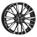 Mak Wheels - KENT - Black - BLACK MIRROR - 22" x 10", 45 Offset, 5x120 (Bolt Pattern), 72.6mm HUB