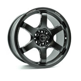 Superspeed - RF06RR - Black - Matt Black - 17" x 9", 38 Offset, 5x114.3 (Bolt Pattern), 73mm HUB