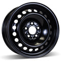 RSSW - Steel - Black - Black - 16" x 7", 40 Offset, 5x112 (Bolt Pattern), 66.6mm HUB