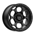 KMC Wheels - KM541 DIRTY HARRY - Black - TEXTURED BLACK - 18" x 8.5", 18 Offset, 6x114.3 (Bolt Pattern), 66.1mm HUB