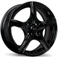 Fast Wheels - Jet - Black - Gloss Black - 14" x 5.5", 40 Offset, 4x100 (Bolt Pattern), 60.1mm HUB