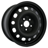 Envy Wheels - NX6 STEEL WHEEL - Black - FLAT BLACK - 16" x 6.5", 40 Offset, 5x114.3 (Bolt Pattern), 67.1mm HUB