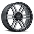 Vision Wheel Off-Road - 354 MANX2 - Grey - Satin Grey - 17" x 9", 12 Offset, 6x135 (Bolt Pattern), 87.1mm HUB