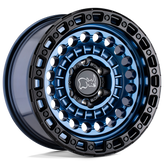 Black Rhino - SENTINEL - COBALT BLUE WITH BLACK RING - 20" x 9.5", 12 Offset, 8x170 (Bolt Pattern), 125.1mm HUB