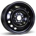 RSSW - Steel - Black - Black - 16" x 6.5", 40 Offset, 5x114.3 (Bolt Pattern), 66.1mm HUB