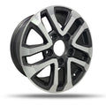 DTD - Replica - Gunmetal - Gunmetal - 20" x 8.5", 45 Offset, 5x150 (Bolt Pattern), 110.1mm HUB