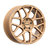 KMC Wheels - KM708 BULLY - Bronze - Matte Bronze - 18" x 8", 38 Offset, 5x114.3 (Bolt Pattern), 72.6mm HUB