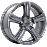 ART - Replica 28 - Gunmetal - Gunmetal - 16" x 7", 40 Offset, 5x114.3 (Bolt Pattern), 60.1mm HUB