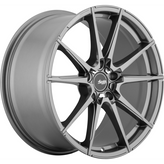 Advanti - Appello - Gunmetal - Gloss Graphite With Machine Cut Pcd - 19" x 8.5", 43 Offset, 5x114.3 (Bolt Pattern), 73.1mm HUB