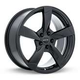 RTX Wheels - RS II - Black - Gloss Black - 16" x 7", 45 Offset, 5x112 (Bolt Pattern), 57.1mm HUB