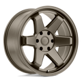 Black Rhino - ROKU - Bronze - Matte Bronze - 17" x 9.5", -18 Offset, 6x139.7 (Bolt Pattern), 112.1mm HUB