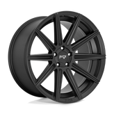 Niche - M242 TIFOSI - Black - MATTE BLACK - 20" x 10.5", 40 Offset, 5x114.3 (Bolt Pattern), 72.6mm HUB