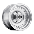 American Racing - AR61 OUTLAW I - Silver - MACHINED - 15" x 10", -38 Offset, 6x139.7 (Bolt Pattern), 108mm HUB