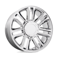 OE Creations - PR132 - Chrome - CHROME - 22" x 9", 31 Offset, 6x139.7 (Bolt Pattern), 78.1mm HUB