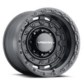 Vision Wheel Off-Road - 403 TACTICAL - Black - Satin Black - 17" x 10", -25 Offset, 8x165.1 (Bolt Pattern), 125.2mm HUB