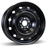 RSSW - Steel - Black - Black - 16" x 6.5", 40 Offset, 5x100 (Bolt Pattern), 57.1mm HUB