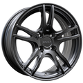 Envy Wheels - EV-5 - Gunmetal - TITANIUM - 15" x 6.5", 38 Offset, 4x100 (Bolt Pattern), 67.1mm HUB