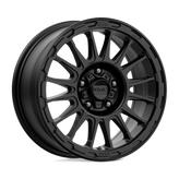 KMC Wheels - KM542 IMPACT - Black - SATIN BLACK - 17" x 8.5", 0 Offset, 8x180 (Bolt Pattern), 124.2mm HUB