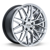 RTX Wheels - SW20 - Silver - Silver with Machined Face - 18" x 8.5", 45 Offset, 5x112 (Bolt Pattern), 66.6mm HUB