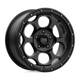 KMC Wheels - KM541 DIRTY HARRY - Black - TEXTURED BLACK - 18" x 8.5", 18 Offset, 5x127 (Bolt Pattern), 71.5mm HUB