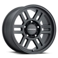 Vision Wheel Off-Road - 355 M2 OVERLAND - Black - Satin Black - 16" x 8", 0 Offset, 8x165.1 (Bolt Pattern), 125.2mm HUB