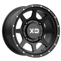 XD Powersports - XS134 ADDICT 2 - Black - Satin Black - 14" x 7", 10 Offset, 4x110 (Bolt Pattern), 86mm HUB