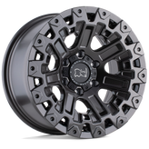 Black Rhino - OZARK - Gunmetal - GLOSS GUNMETAL - 17" x 9.5", -18 Offset, 5x127 (Bolt Pattern), 71.5mm HUB