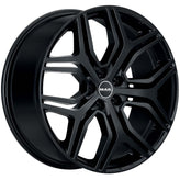 Mak Wheels - KINGDOM - Black - GLOSS BLACK - 22" x 9.5", 43 Offset, 5x108 (Bolt Pattern), 63.4mm HUB
