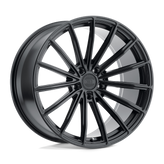 XO Luxury Wheels - LONDON - Black - Matte Black - 22" x 9", 25 Offset, 5x120 (Bolt Pattern), 76.1mm HUB